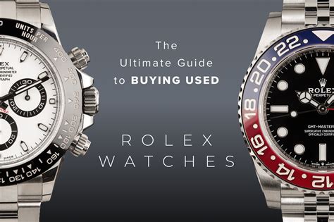 used role|Buying a Rolex .